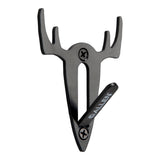 Allen Company Steel Trophy Wall Hook 1/8" Thick Black - 2-Hooks/Pack