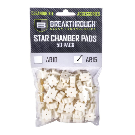 Breakthrough Clean Technologies® Chamber Star Pads - 50/Pack