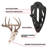 Allen Company EZ Mount Skull Peg Hook - Black
