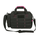 Allen Company Dolores Women's Compact Shooting Range Bag 13" x 4.5" -Black/Pink