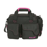 Allen Company Dolores Women's Compact Shooting Range Bag 13" x 4.5" -Black/Pink