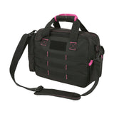 Allen Company Dolores Women's Compact Shooting Range Bag 13" x 4.5" -Black/Pink