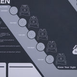 Allen Company Krome™ Handgun Shooting Range & Cleaning Mat - Black/Gray