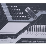 Allen Company Krome™ Rifle & Shotgun Cleaning Mat 46" L x 16" W - Black/Gray