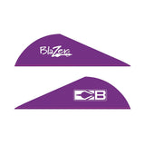 Bohning Blazer 2" Vane Archery Arrow Shaft Fletching .6" High 6-Grain-100/pack