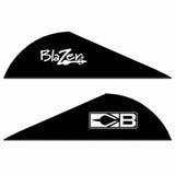 Bohning Blazer 2" Vane Archery Arrow Shaft Fletching .6" High 6-Grain-100/pack
