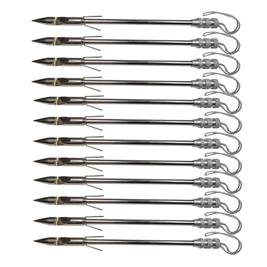 SAS Bowfishing Bolts for Pistol Crossbows - 12/pack, 6