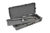SKB Ultimate Watertight Double Bow Rifle Case Compound Black Hard Foam Wheels