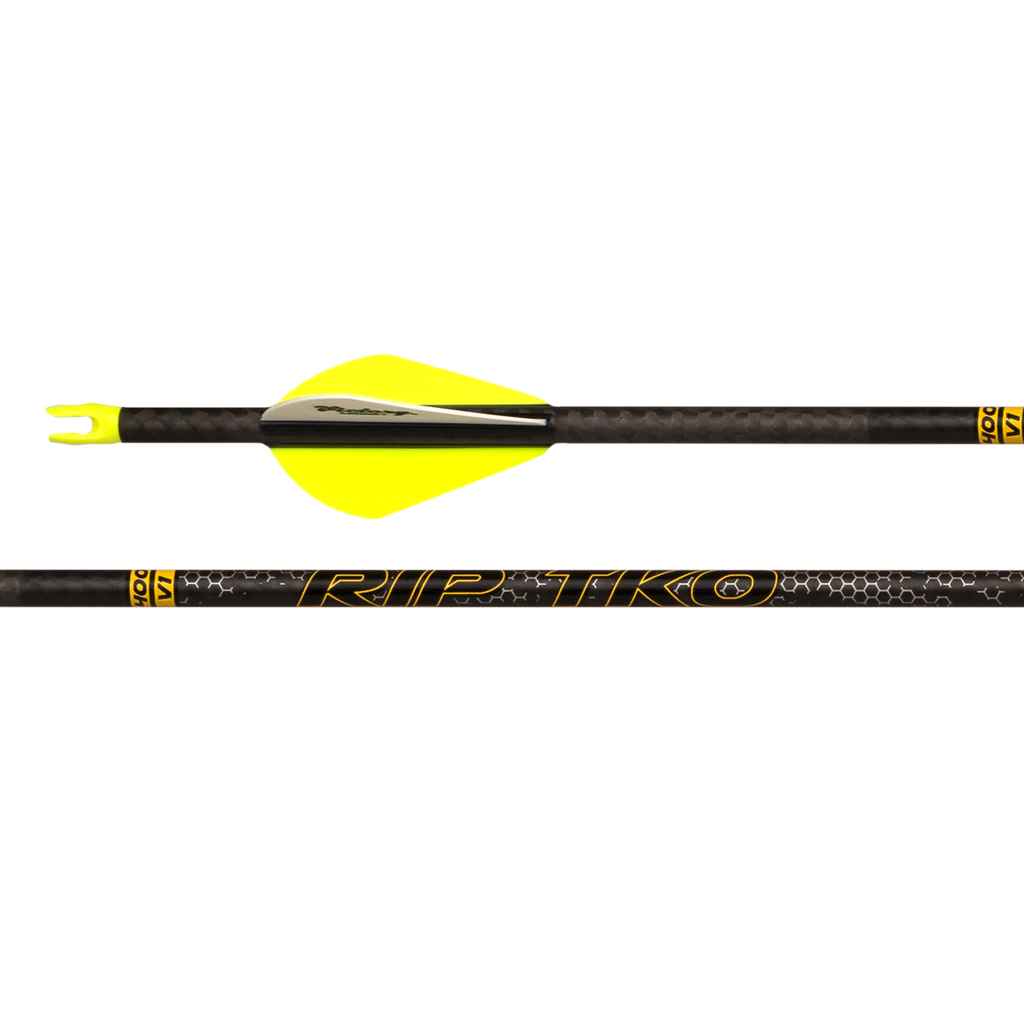 Victory Archery RIP TKO Carbon Hunting Elite Low Torque Fletched