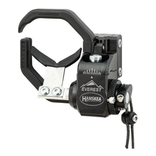Hamskea Everest Arrow Rest w/C.O.R. Riser Interface Bracket Black - Right Hand