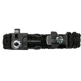 SAS Survival Paracord Bracelet with Whistle/Compass/Thermostat/Fire Starter