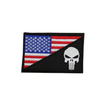 SAS USA American United States Flag Embroidered Patch 3"x2" or Rubber Tactical