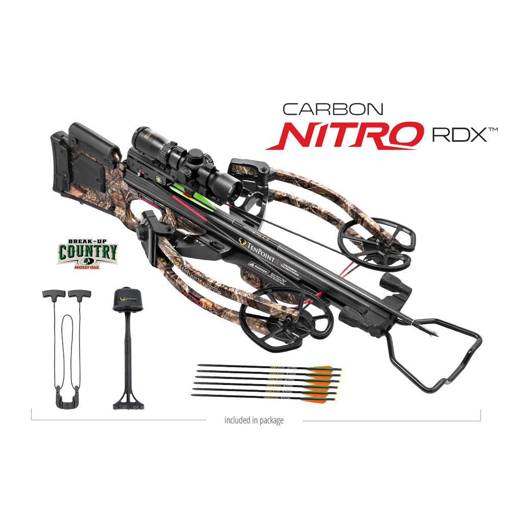 TenPoint Carbon Nitro RDX Crossbow Package with RangeMaster Pro