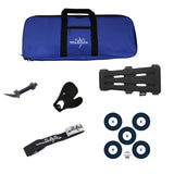 SAS Takedown Recurve Archery Bow Case w/ Accessory Package - Black/Blue/Red/Camo