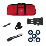 SAS Takedown Recurve Archery Bow Case w/ Accessory Package - Black/Blue/Red/Camo