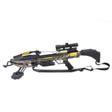 SAS Authoirity 175lbs Crossbow 4x32 Scope + Case + Carbon Arrows + Broadheads