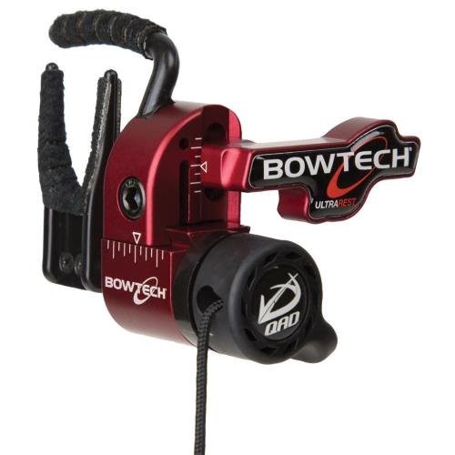 QAD Bowtech Ultrarest Archery Rests Left/Right Hand Black/Red/Mossy