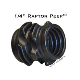 Hamskea Raptor Peep Housing 1/8", 3/16", and 1/4" - Black
