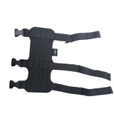 SAS 9" Pistol Crossbow Bolt Slots Holders Quiver Armguard w/ 3-Strap Buckles