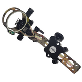 SAS Essence 019" Bow Sight with Micro Adjust Detachable Bracket LED Sight Light