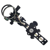 SAS Essence 019" Bow Sight with Micro Adjust Detachable Bracket LED Sight Light
