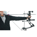 SAS Adjustable Strap Archery Release Aid Compound Bow Large Wrist LH / RH