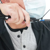 SAS Adjustable Strap Archery Release Aid Compound Bow Large Wrist LH / RH