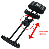 Southland Archery Supply Compact Bow Aluminum Body 4-Arrow Quick Release Quiver