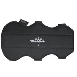 SAS 7.5" Archery Bow Range Arm Guard One Size with 3 Straps - M to L