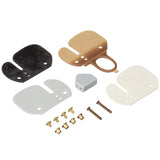 Saunders Pak Finter Tab Durable Slick LH or RH US Made Brass Fasteners - Brown