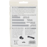 Saunders Pak Finter Tab Durable Slick LH or RH US Made Brass Fasteners - Brown