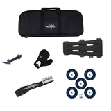 SAS Takedown Recurve Archery Bow Case w/ Accessory Package - Black/Blue/Red/Camo