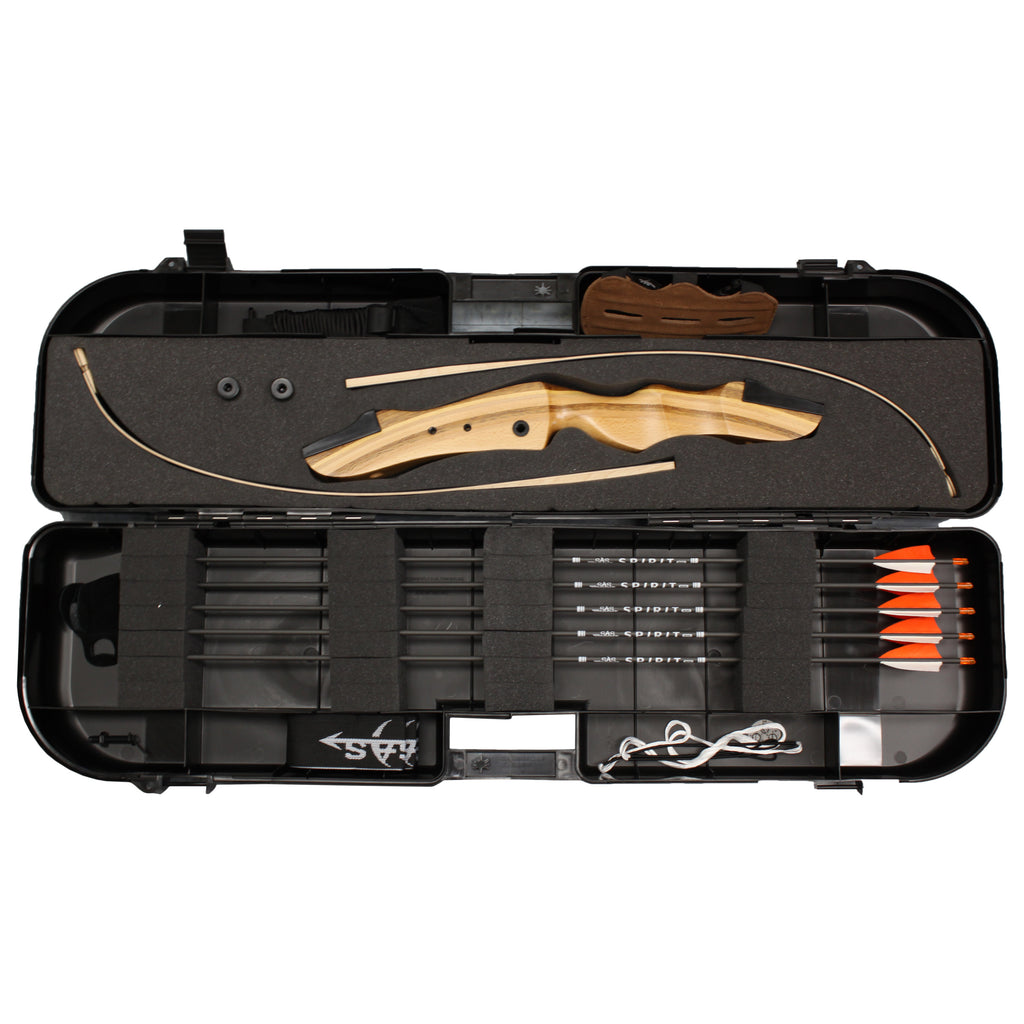 Travel Approved Hard Bow Case for Takedown Bows and Arrows - Made