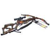 SAS Desert Hawk 225lbs Next G1 Camo Recurve Crossbow 4x32 Scope Package 330FPS