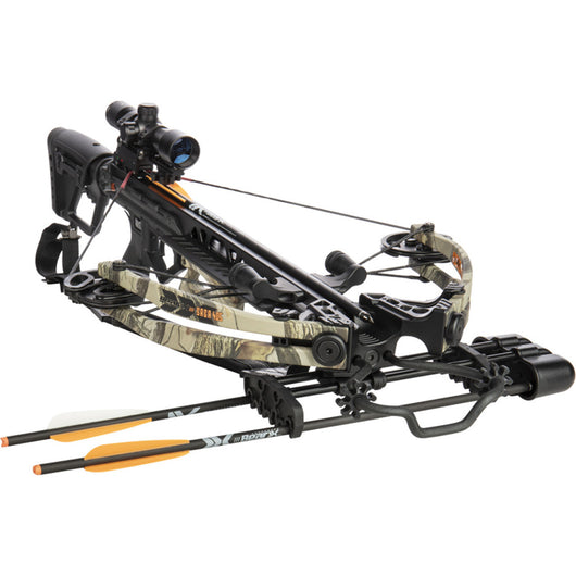 Bear Archery 405 Ready to Shoot Crossbow Package - Black/Camo