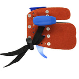 SAS Elite Aluminum Suede & Leather Finger Tab Recurve Bow Range Guard - Open Box