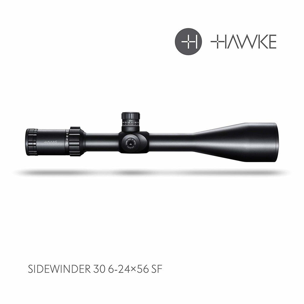 Hawke Optics Sidewinder 30 SF Scope 8-32x56 1/2 Mil Dot IR High