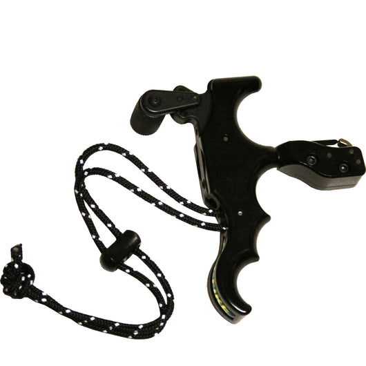 Tru-Fire Hardcore 4 Finger Revolution Archery Release Black Color - Open Box
