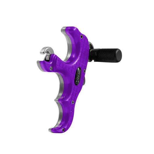 Tru Ball Blade Pro Thumb Trigger Handheld 3 Finger Release - Purple/QuickSilver