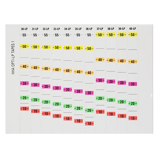 HHA Optimizer Lite Sight Tapes (For Low Poundage Bow) - LP Tapes