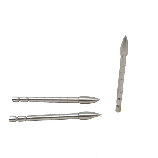 SAS Glue In Break Off Bullet Points .166 Stainless Steel Made in USA - 12/Pack