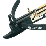 SAS 80Lbs Aluminum Self-cocking Pistol Crossbow w/ 13 Bolts + Bag + Extra String