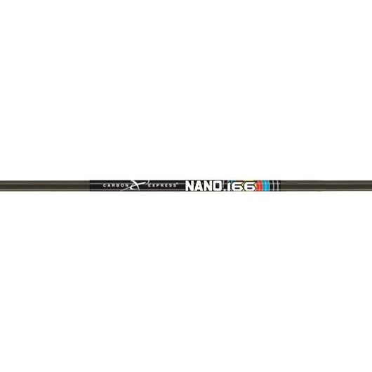 Carbon Express Nano .166 Target Arrow Shaft 8 Sizes Available - 12/Pack