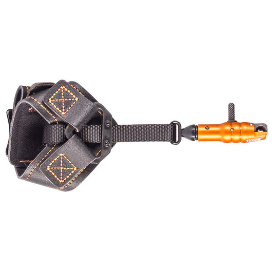 Scott Archery Buzz Release Small Buckle Strap Youth Compound Bow Orange-Open Box