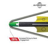 TenPoint EVO-X CenterPunch 20" Carbon Arrows .001" w/ Alpha-Brite Nocks - 3/Pack