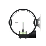 Apex Gear Covert Single-Pin Sight .019 Black - Left Hand /Right Hand