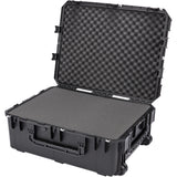 SKB iSeries 29" x 22" x 10" Waterproof Utility Case w/ Wheels Cubed Foam - Black