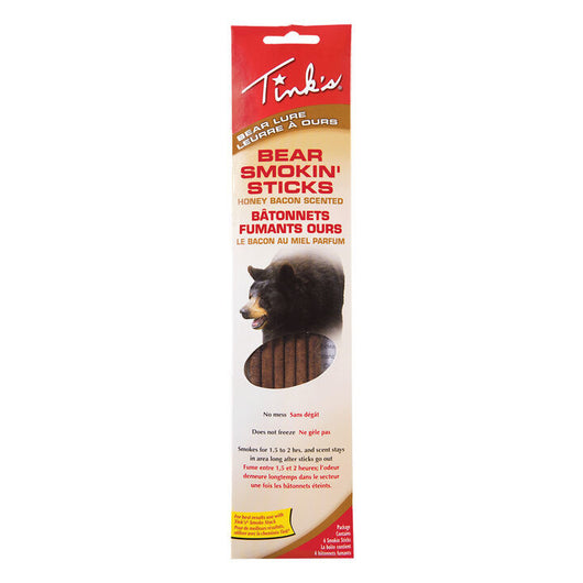 Tink's Honey Bacon Smokin' Sticks Bear Lure - 6 Sticks/Pack