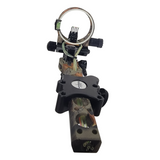 SAS Essence 019" Bow Sight with Micro Adjust Detachable Bracket LED Sight Light
