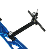 SAS Recurve Bow CNC Target Sight T Shape Adjustable Aluminum Blue - Open Box